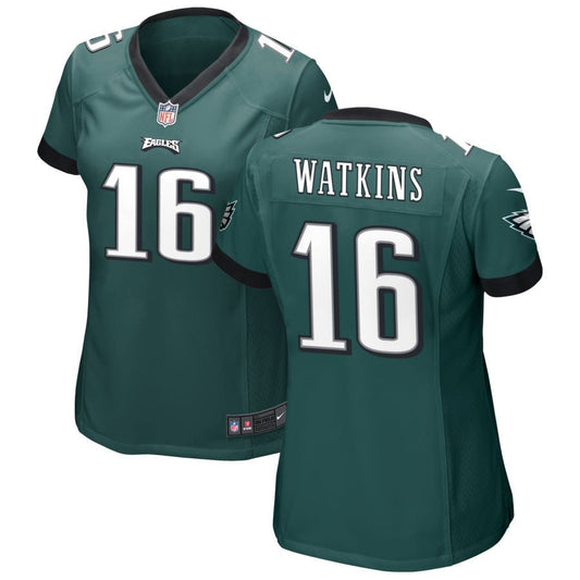 Quez Watkins Philadelphia Eagles Nike Women's Game Jersey - Midnight Green