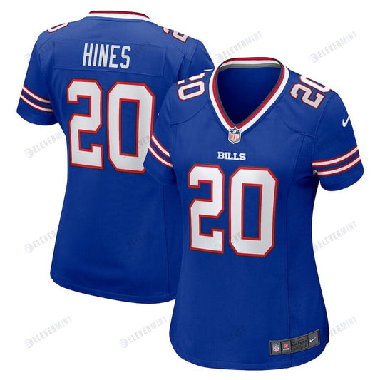 Nyheim Hines Buffalo Bills Women's Game Player Jersey - Royal