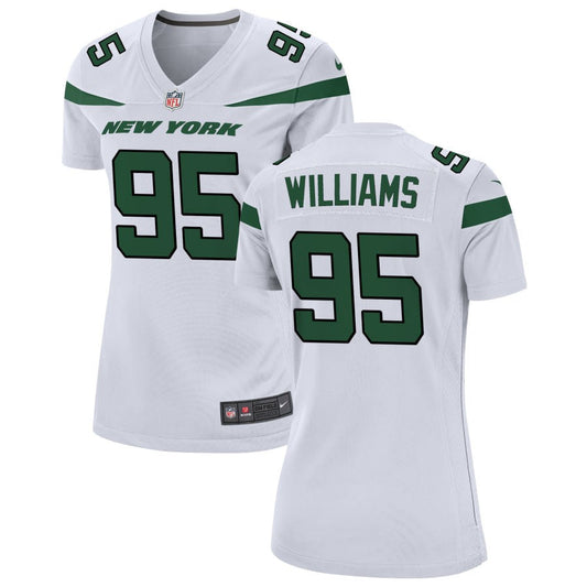 Quinnen Williams New York Jets Nike Women's Game Jersey - White