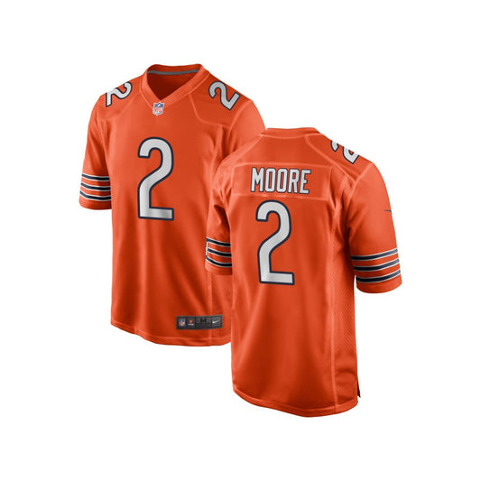 DJ Moore Chicago Bears Nike Youth Alternate Game Jersey - Orange