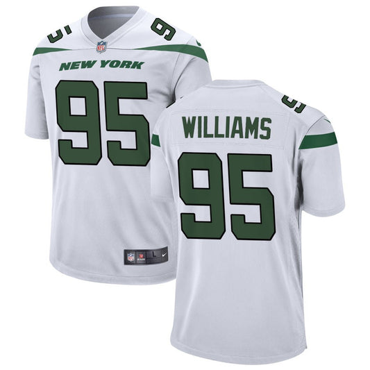 Quinnen Williams New York Jets Nike Game Jersey - White