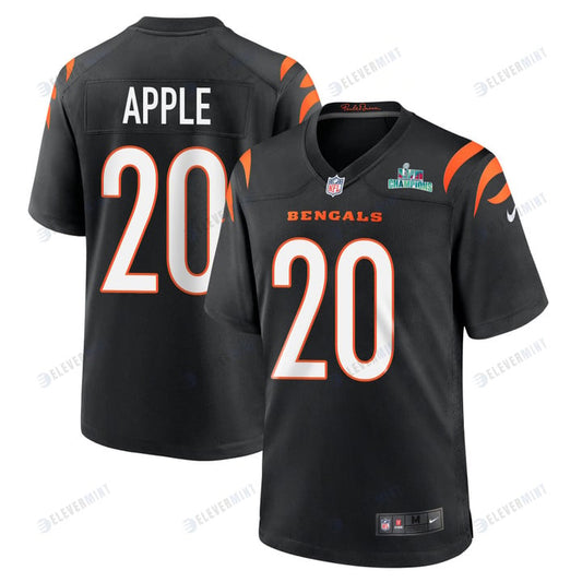 Eli Apple 20 Cincinnati Bengals Super Bowl LVII Champions Men Game Jersey - Black