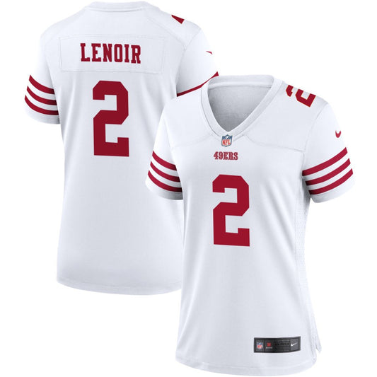 Deommodore Lenoir San Francisco 49ers Nike Women's Game Jersey - White