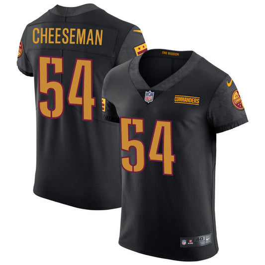 Camaron Cheeseman Washington Commanders Nike Vapor Untouchable Elite Alternate Jersey - Black