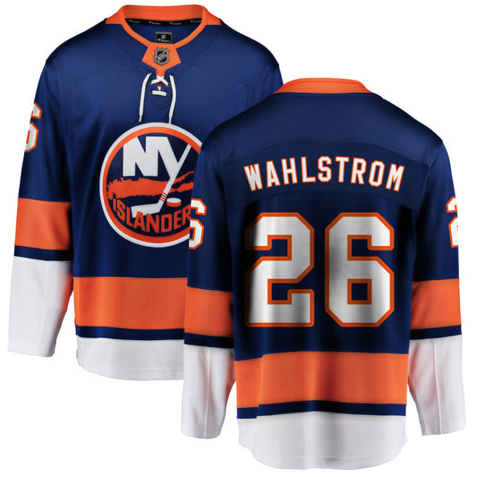 Oliver Wahlstrom New York Islanders Fanatics Branded Home Breakaway Jersey - Blue