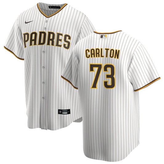 Drew Carlton San Diego Padres Nike Youth Replica Jersey - White