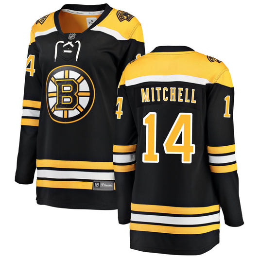 Ian Mitchell Boston Bruins Fanatics Branded Women's Home Breakaway Jersey - Black