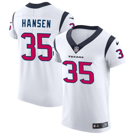 Jake Hansen Houston Texans Nike Vapor Untouchable Elite Jersey - White