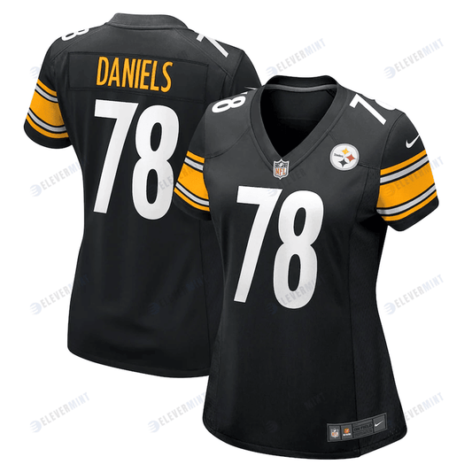 James Daniels Pittsburgh Steelers Women's Game Player Jersey - Black