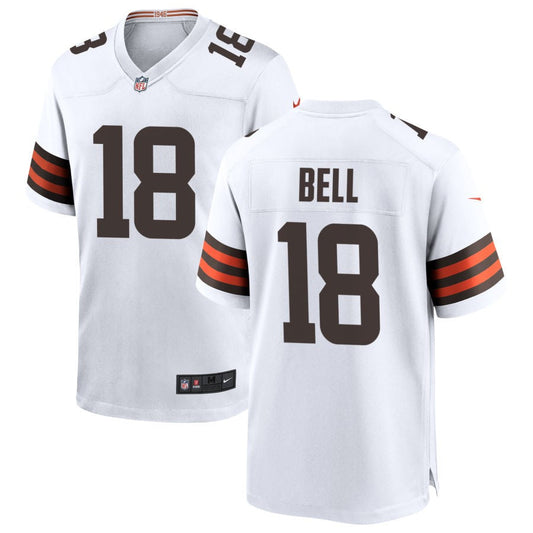 David Bell Cleveland Browns Nike Game Jersey - White