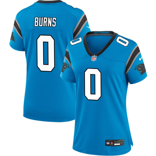 Brian Burns  Carolina Panthers Nike Women's Alternate Game Jersey - Blue