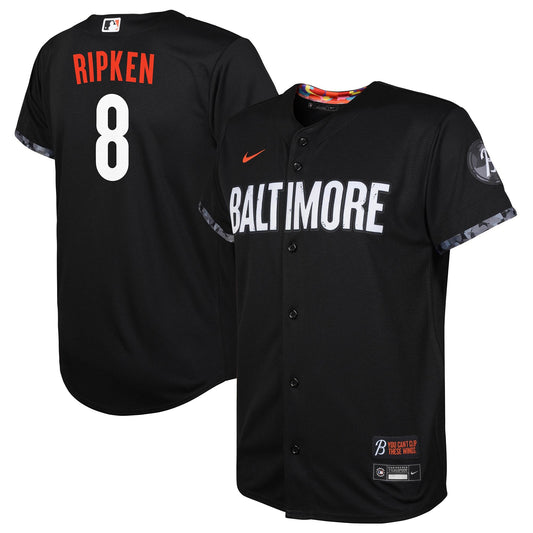 Cal RipkenBaltimore Orioles Nike Preschool 2023 City Connect Replica Player Jersey - Black