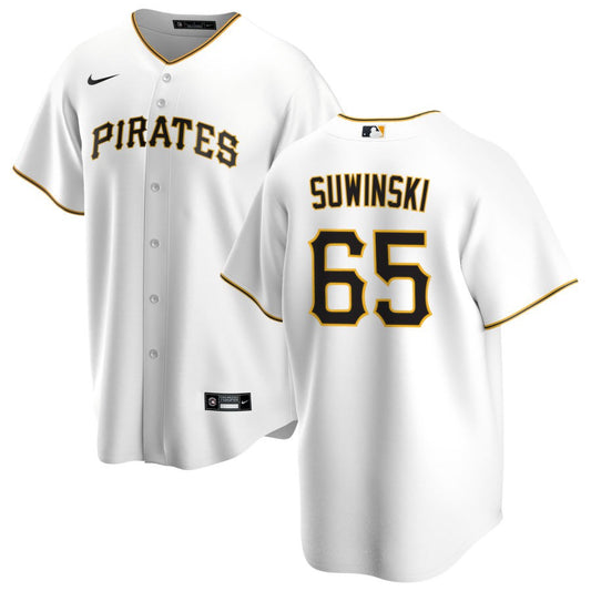 Jack Suwinski Pittsburgh Pirates Nike Home Replica Jersey - White