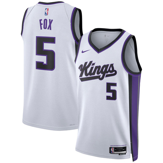 De'Aaron Fox Sacramento Kings Nike Unisex Swingman Jersey - Association Edition - White