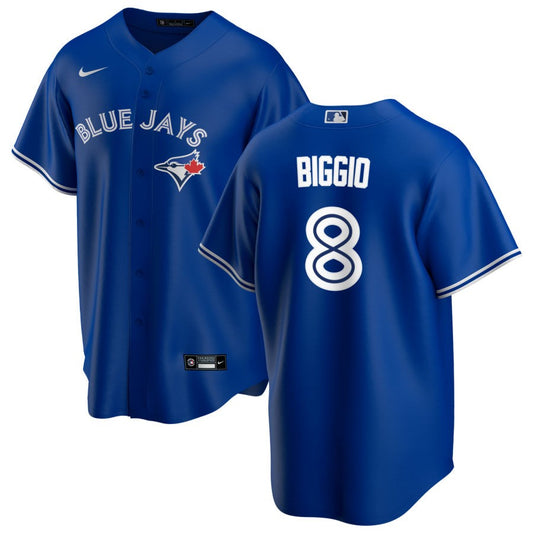 Cavan Biggio Toronto Blue Jays Nike Alternate Replica Jersey - Royal