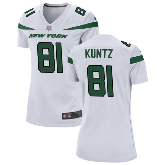 Zack Kuntz New York Jets Nike Women's Game Jersey - White