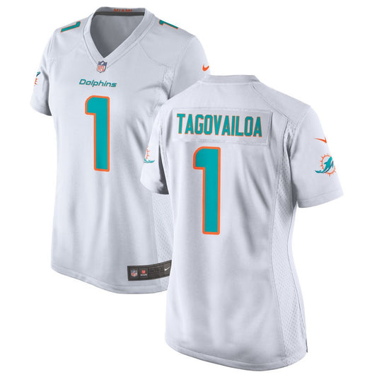 Tua Tagovailoa Miami Dolphins Nike Women's Jersey - White