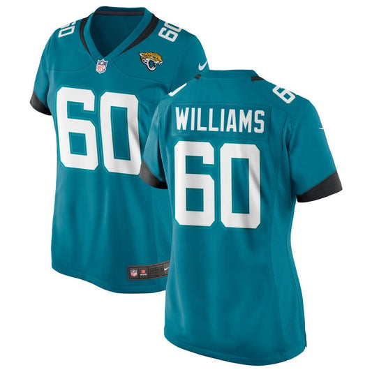 Darryl Williams Jacksonville Jaguars Nike Women's Alternate Jersey - Teal