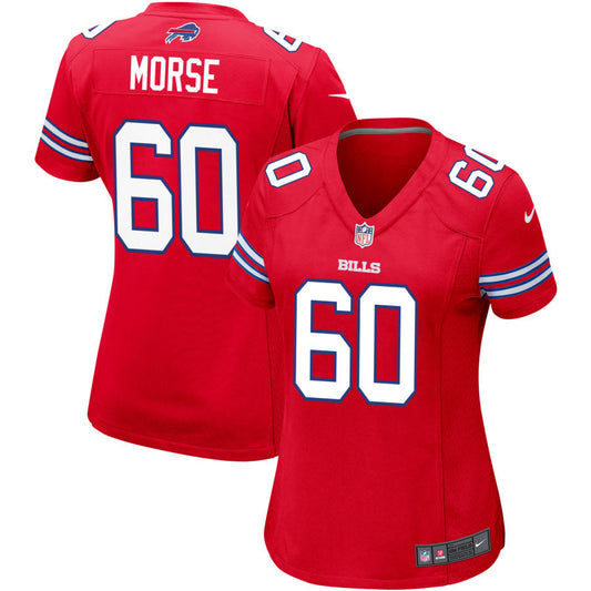 Mitch Morse Buffalo Bills Nike Women's Alternate Game Jersey - Red