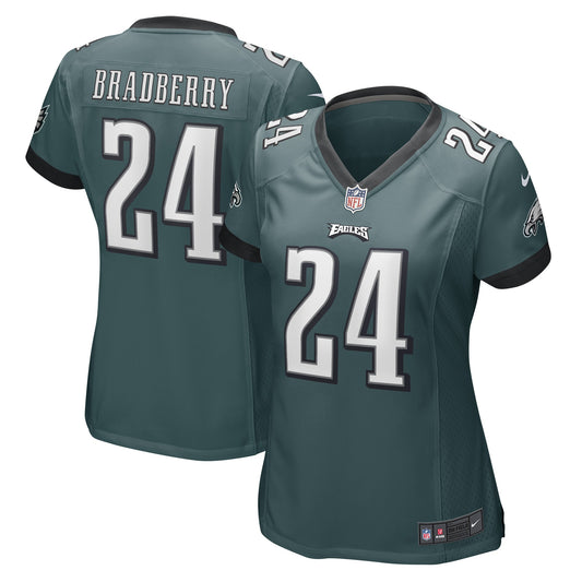 James Bradberry Philadelphia Eagles Nike Women's Game Player Jersey - Midnight Green