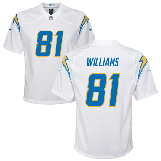 Mike Williams Los Angeles Chargers Nike Youth Game Jersey - White