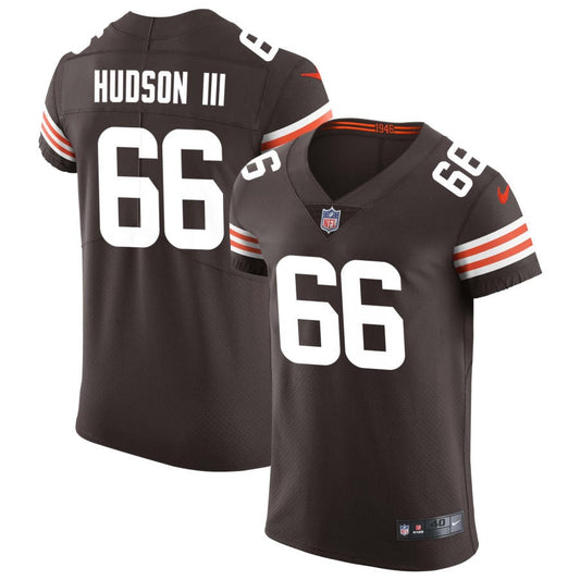 James Hudson III Cleveland Browns Nike Vapor Elite Jersey - Brown