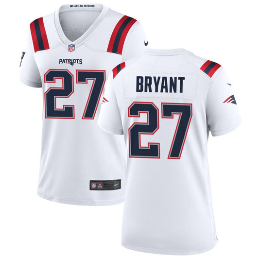 Myles Bryant Nike New England Patriots Women's Game Jersey - White