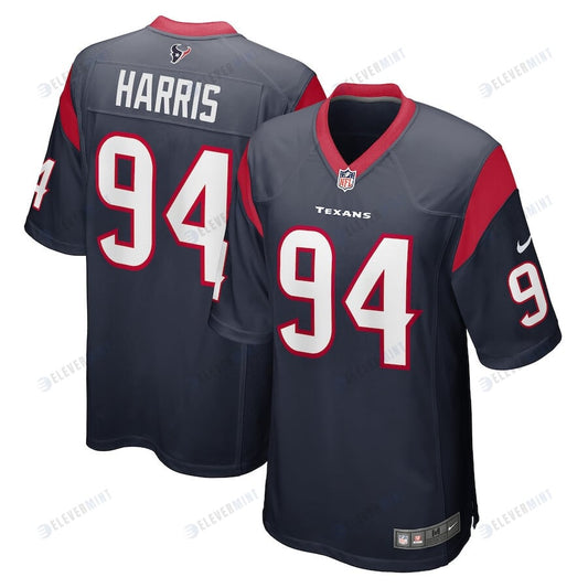 Demone Harris Houston Texans Game Player Jersey - Navy