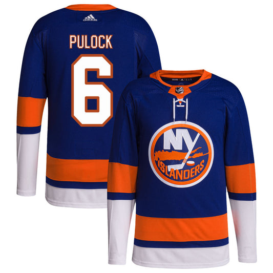 Ryan Pulock New York Islanders adidas Home Primegreen Authentic Pro Jersey - Royal