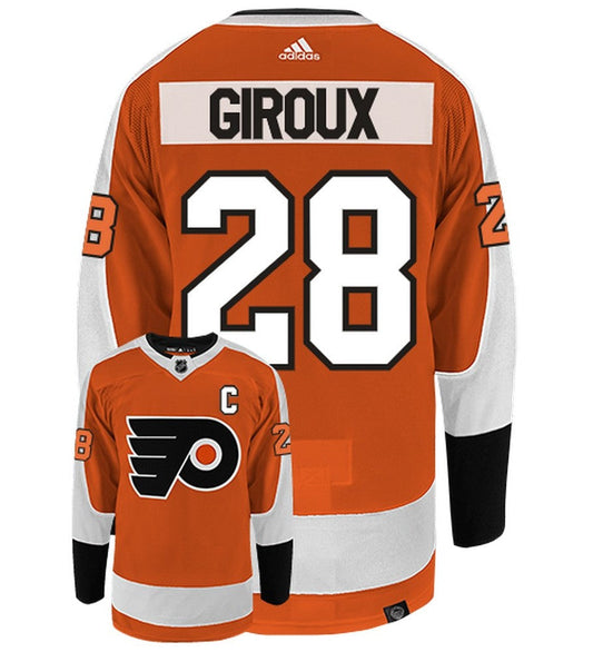 Claude Giroux Philadelphia Flyers Adidas Primegreen Authentic NHL Hockey Jersey