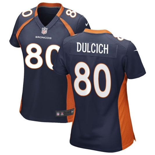 Greg Dulcich Denver Broncos Nike Women's Alternate Game Jersey - Navy