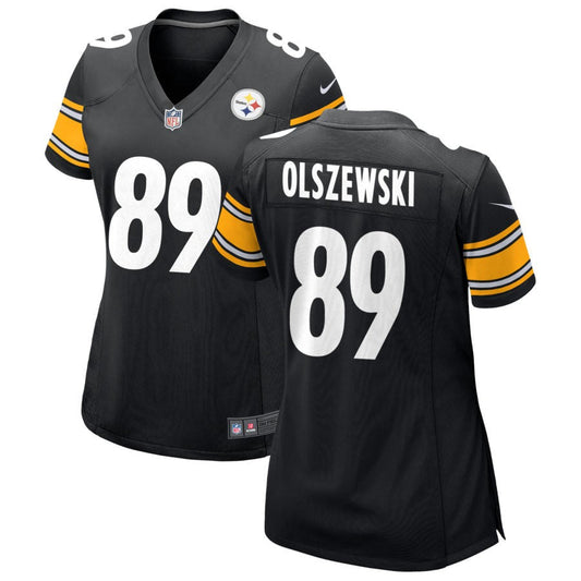 Gunner Olszewski Pittsburgh Steelers Nike Women's Game Jersey - Black