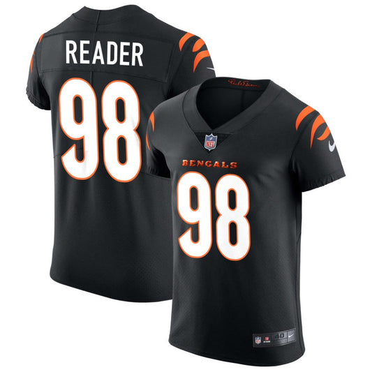 D.J. Reader Cincinnati Bengals Nike Vapor Elite Jersey - Black