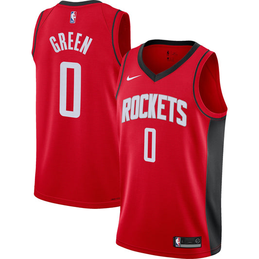 Jalen Green Houston Rockets Nike Youth 2021/22 Swingman Jersey - Icon Edition - Red