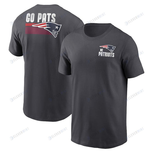 New England Patriots Nike Blitz Essential T-Shirt - Dark Grey