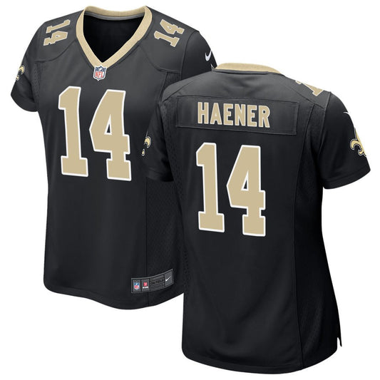 Jake Haener New Orleans Saints Nike Women's Game Jersey - Black