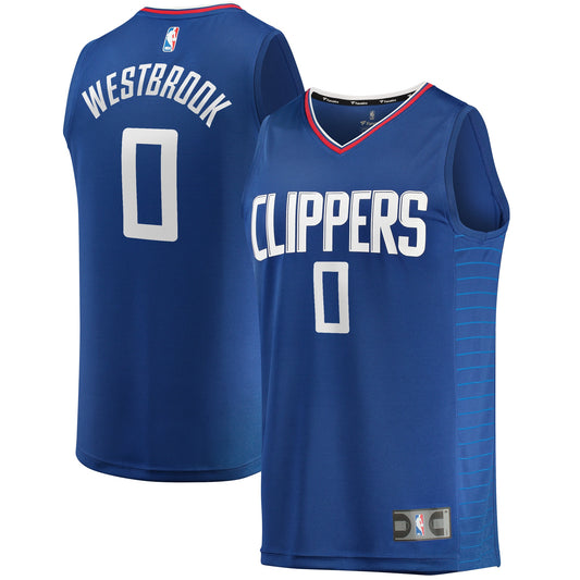 Russell Westbrook LA Clippers Fanatics Branded Youth Fast Break Player Jersey - Icon Edition - Royal