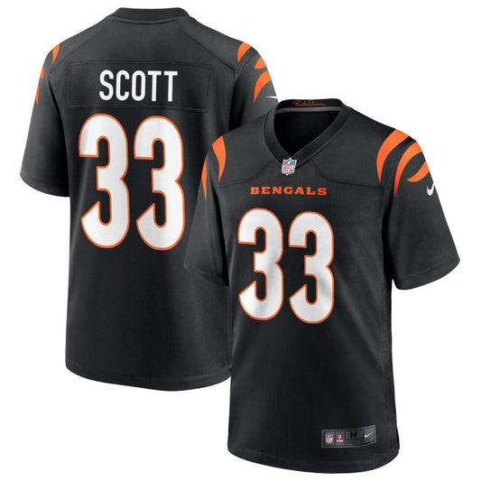 Nick Scott Cincinnati Bengals Nike Game Jersey - Black