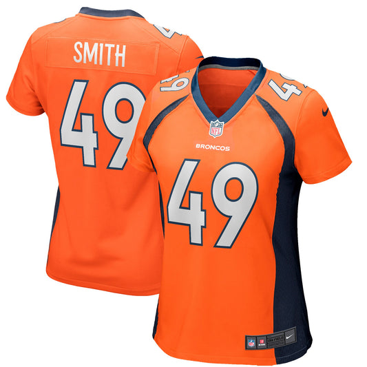 Dennis Smith Denver Broncos Nike Women's Game Retired Player Jersey - Orange