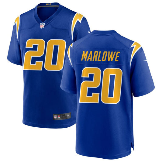 Dean Marlowe Los Angeles Chargers Nike Alternate Game Jersey - Royal