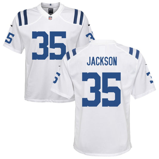 Deon Jackson Nike Indianapolis Colts Youth Game Jersey - White