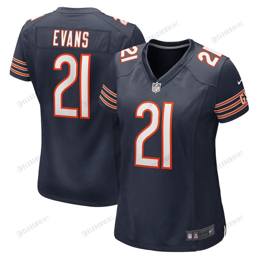 Darrynton Evans Chicago Bears Women's Game Player Jersey - Navy