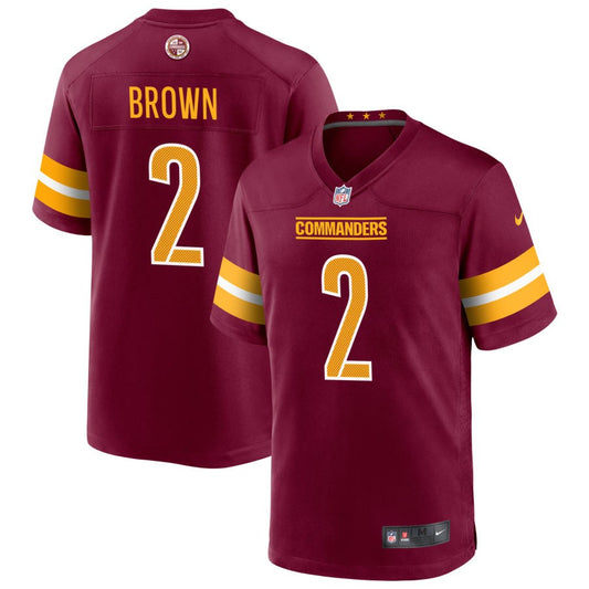 Dyami Brown Washington Commanders Nike Game Player Jersey - Burgundy