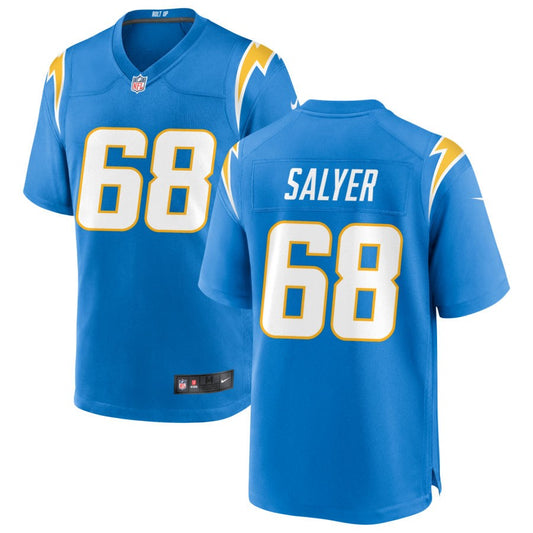 Jamaree Salyer Los Angeles Chargers Nike Game Jersey - Powder Blue