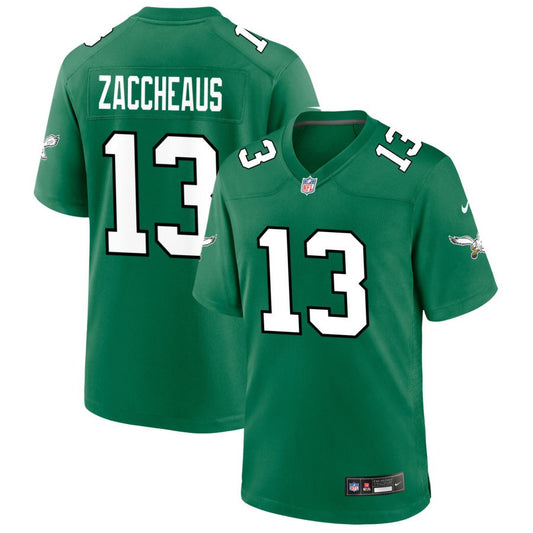 Olamide Zaccheaus Philadelphia Eagles Nike Alternate Game Jersey - Kelly Green