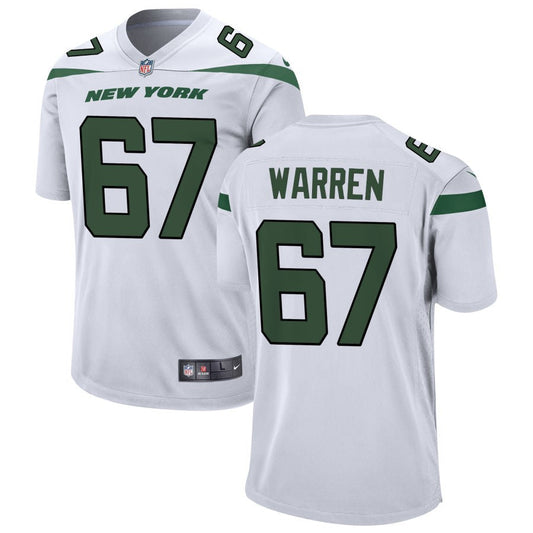 Carter Warren New York Jets Nike Game Jersey - White