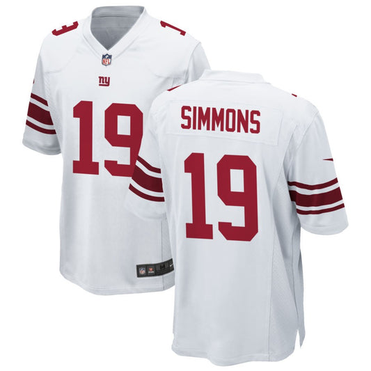 Isaiah Simmons New York Giants Nike Game Jersey - White