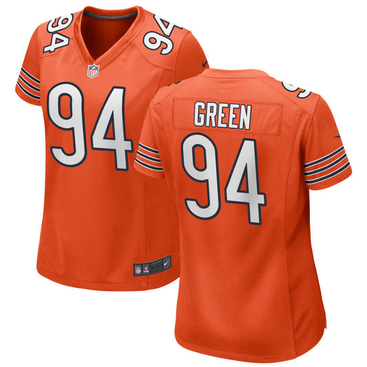 Rasheem Green Chicago Bears Nike Women's Alternate Game Jersey - Orange