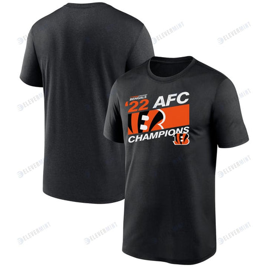 Cincinnati Bengals AFC Champions Iconic Black Men T-Shirt