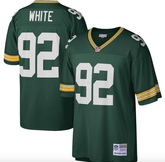 Reggie White Green Bay Packers 1996 Green Legacy Replica Jersey By Mitchell & Ness